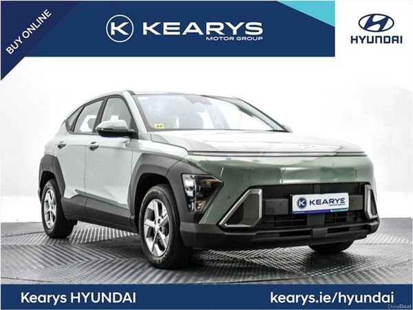 Hyundai KONA SUV, Petrol Hybrid, 2023, Green