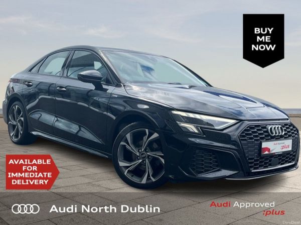 Audi A3 Saloon, Diesel, 2022, Black