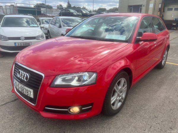 Audi A3 Hatchback, Petrol, 2012, Red