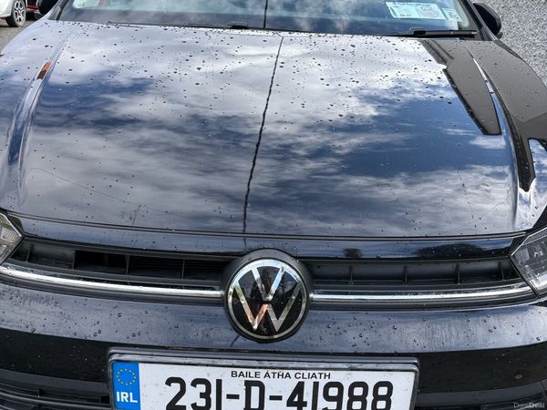 Volkswagen Polo Hatchback, Petrol, 2023, Black