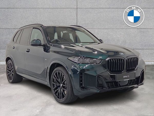 BMW X5 SUV, Petrol Plug-in Hybrid, 2026, Green