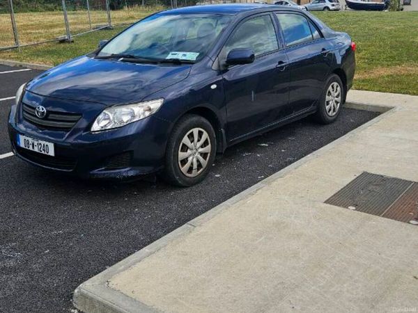 Toyota Corolla Saloon, Petrol, 2008, Blue