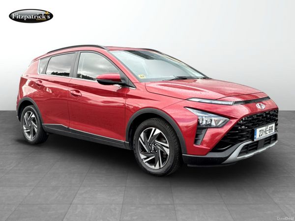 Hyundai Bayon Hatchback, Petrol, 2023, Red