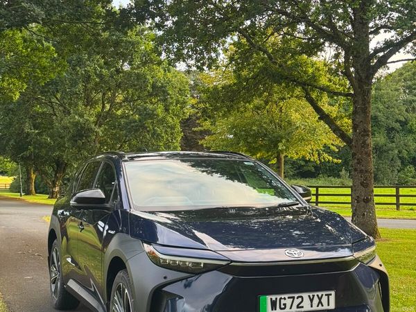 Toyota bZ4X SUV, Electric, 2022, Blue