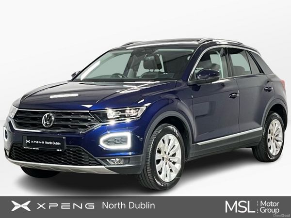 Volkswagen T-Roc SUV, Petrol, 2020, Blue