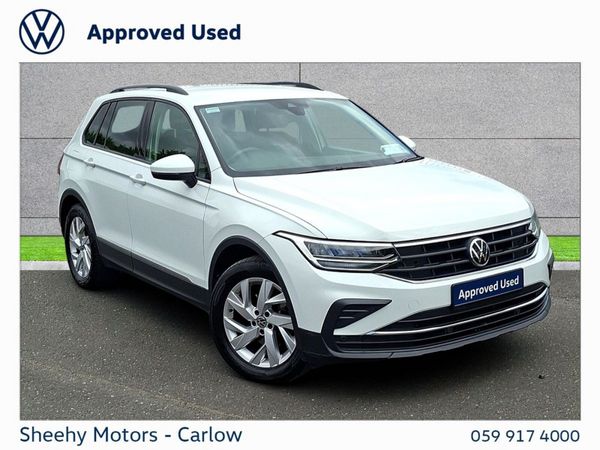 Volkswagen Tiguan SUV, Diesel, 2022, White