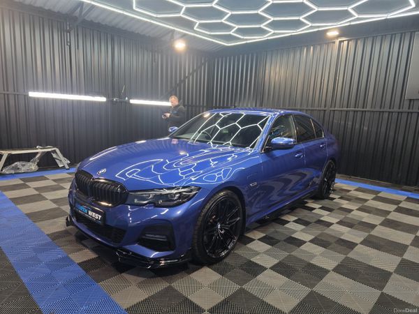 BMW 3-Series Saloon, Petrol Hybrid, 2022, Blue