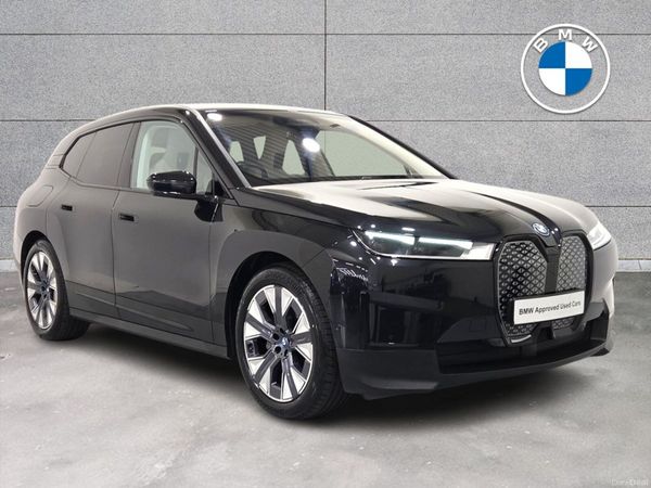 BMW iX SUV, Electric, 2022, Black
