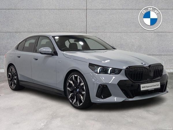 BMW 5-Series Saloon, Petrol Plug-in Hybrid, 2024, Grey