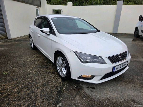 SEAT Leon Hatchback, Diesel, 2015, White