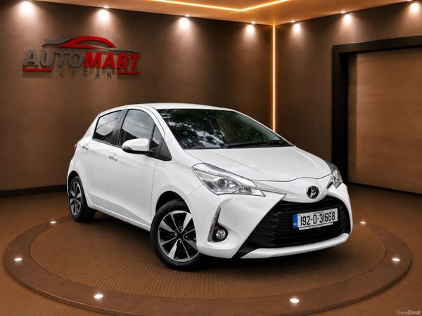 Toyota Vitz Hatchback, Petrol, 2019, White