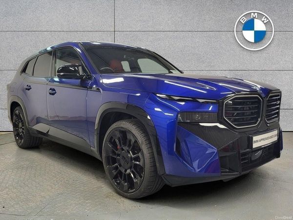 BMW XM SUV, Petrol Plug-in Hybrid, 2025, Blue