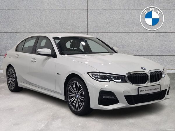 BMW 3-Series Saloon, Petrol Plug-in Hybrid, 2022, White