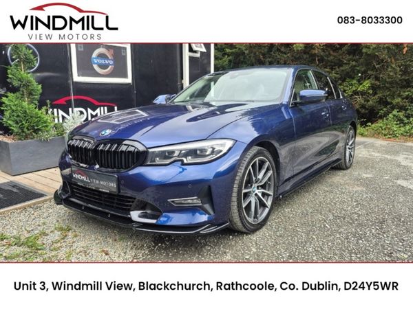 BMW 3-Series Saloon, Diesel, 2019, Blue