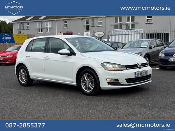 Volkswagen Golf Hatchback, Petrol, 2014, White