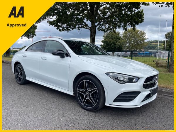 Mercedes-Benz CLA Coupe, Petrol Plug-in Hybrid, 2022, White