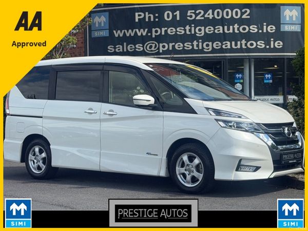 Nissan Serena MPV, Petrol Hybrid, 2017, White