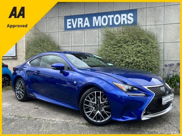 Lexus RC Coupe, Petrol Hybrid, 2016, Blue