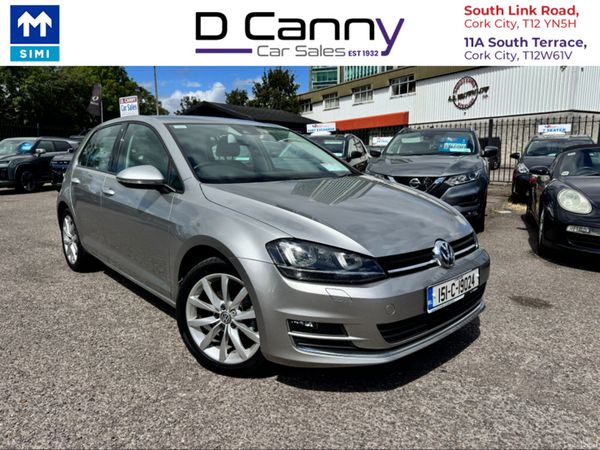 Volkswagen Golf Hatchback, Petrol, 2015, Silver