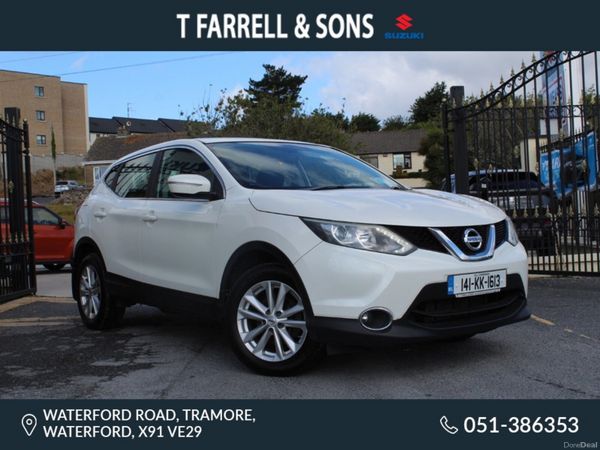Nissan Qashqai MPV, Petrol, 2014, White