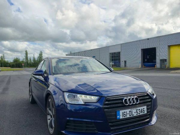 Audi A4 Saloon, Diesel, 2016, Blue