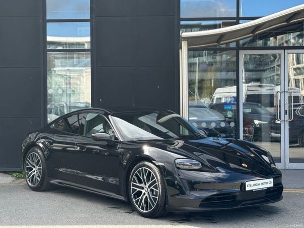 Porsche Taycan Saloon, Electric, 2023, Black