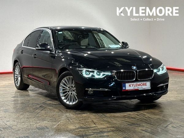BMW 3-Series Saloon, Petrol Hybrid, 2016, Black