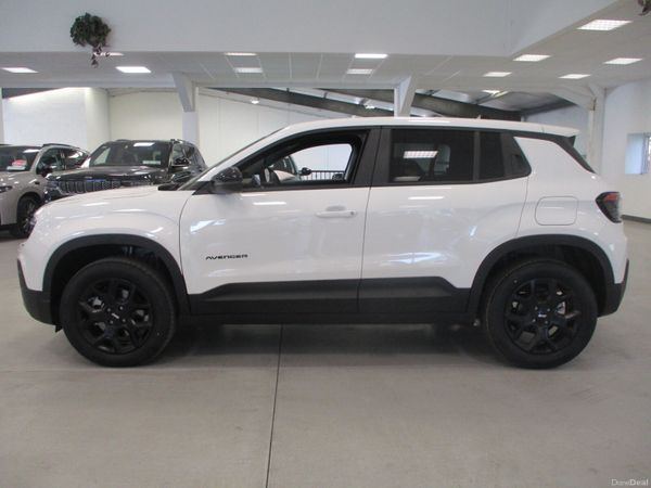 Jeep Avenger SUV, Petrol Hybrid, 2026, White