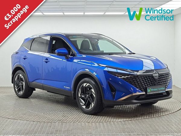 Nissan Qashqai MPV, Petrol Hybrid, 2026, Blue