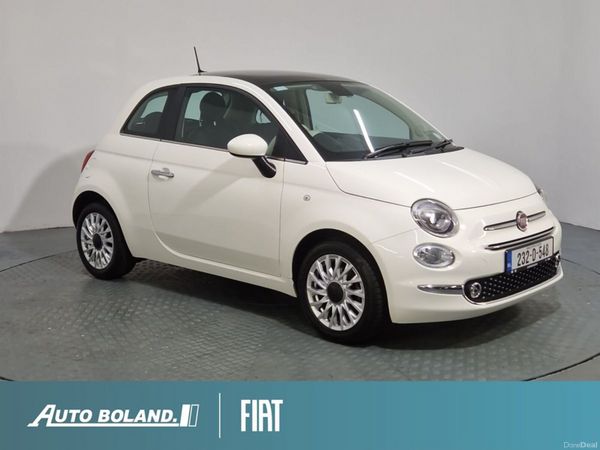 Fiat 500 Hatchback, Petrol, 2023, White