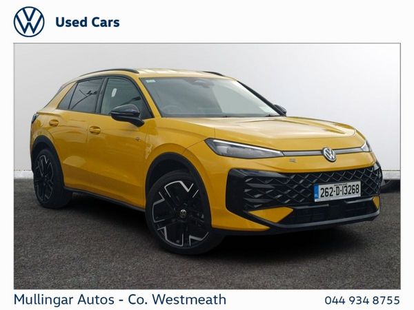 Volkswagen T-Roc SUV, Petrol Hybrid, 2026, Yellow