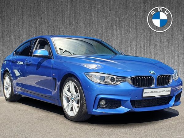 BMW 4-Series Hatchback, Diesel, 2017, Blue