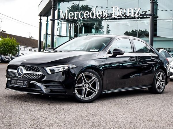 Mercedes-Benz A-Class Saloon, Diesel, 2021, Black