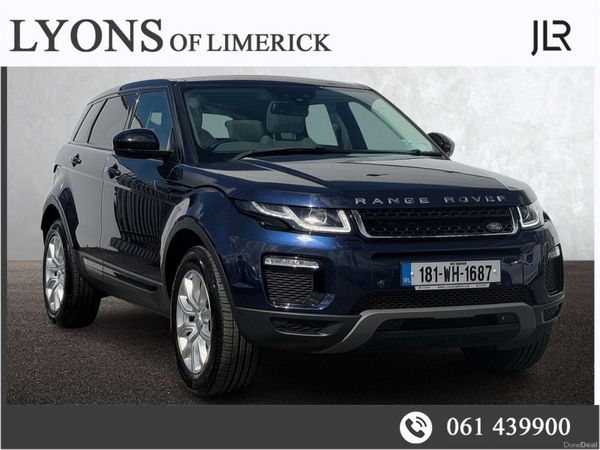 Land Rover Range Rover Evoque SUV, Diesel, 2018, Blue