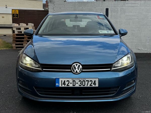 Volkswagen Golf Hatchback, Petrol, 2014, Blue