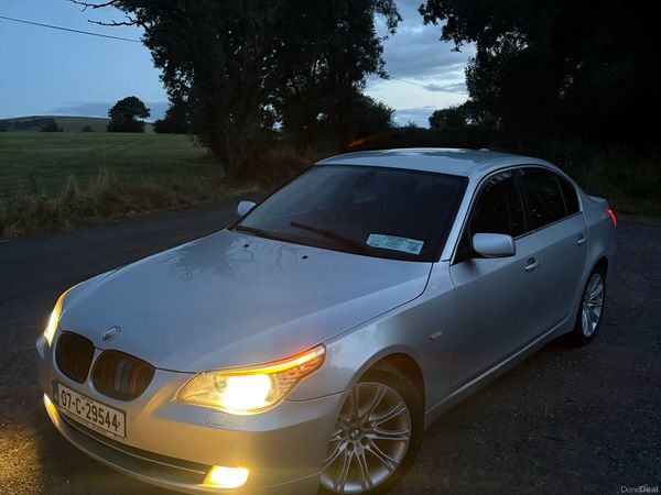 BMW 5-Series Saloon, Diesel, 2007, Silver