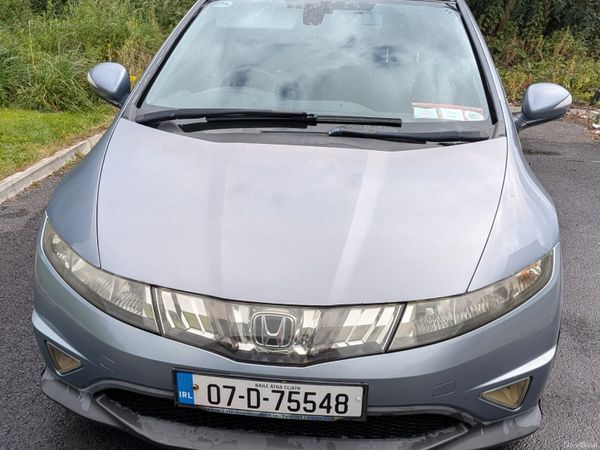Honda Civic Hatchback, Petrol, 2007, Silver