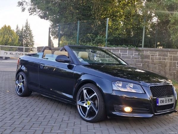 Audi A3 Convertible, Petrol, 2008, Black