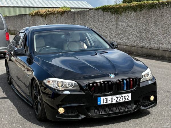 BMW 5-Series Saloon, Diesel, 2013, Black