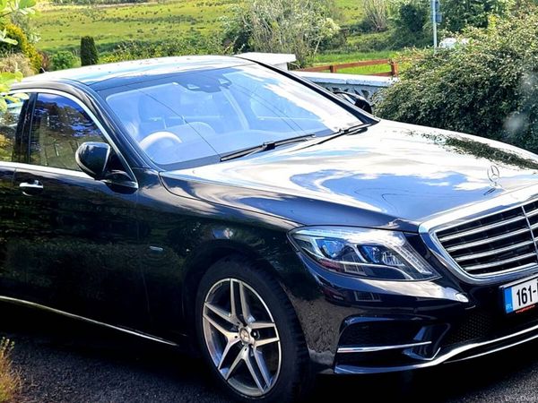 Mercedes-Benz S-Class Saloon, Petrol Plug-in Hybrid, 2016, Black