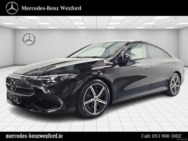 Mercedes-Benz CLA Saloon, Petrol, 2026, Black