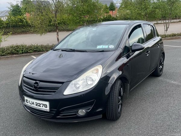 Opel Corsa Hatchback, Petrol, 2010, Black