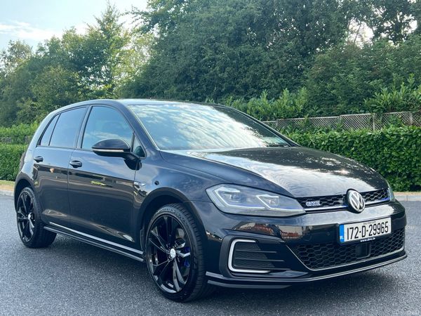 Volkswagen Golf Hatchback, Petrol Plug-in Hybrid, 2017, Black