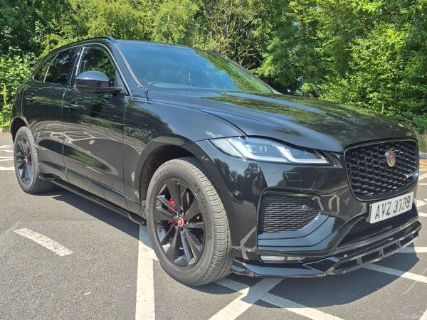 Jaguar F-Pace SUV, Diesel Hybrid, 2023, Black