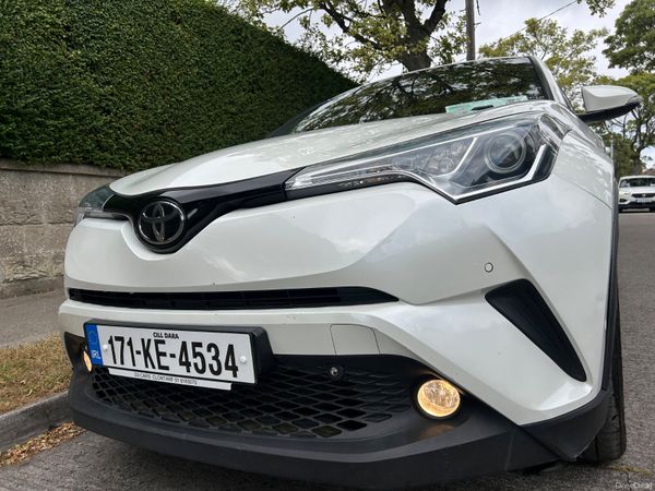 Toyota C-HR Hatchback, Petrol, 2017, White
