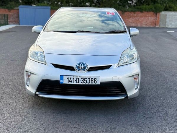 Toyota Prius Hatchback, Petrol Hybrid, 2014, Silver