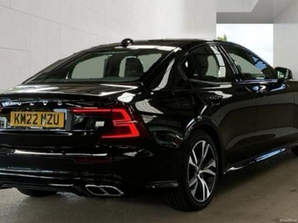 Volvo S60 Saloon, Petrol Hybrid, 2022, Black