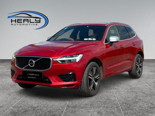 Volvo XC60 SUV, Petrol Plug-in Hybrid, 2019, Red
