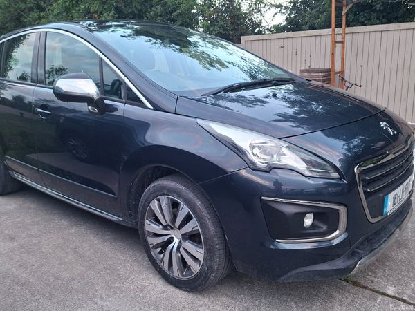 Peugeot 3008 SUV, Diesel, 2016, Blue