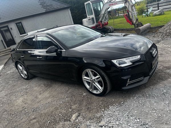 Audi A4 Saloon, Diesel, 2018, Black